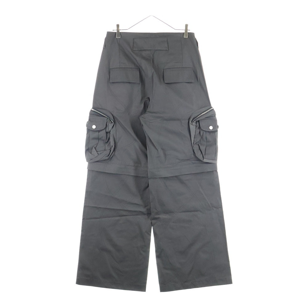 FFFPOSTALSERVICE(トリプルエフポスタルサービス) 25SS DIFFRACTION CONVERTIBLE CARGO TROUSERS コンバーチブルカーゴパンツ FFFPSSS2524 グレー