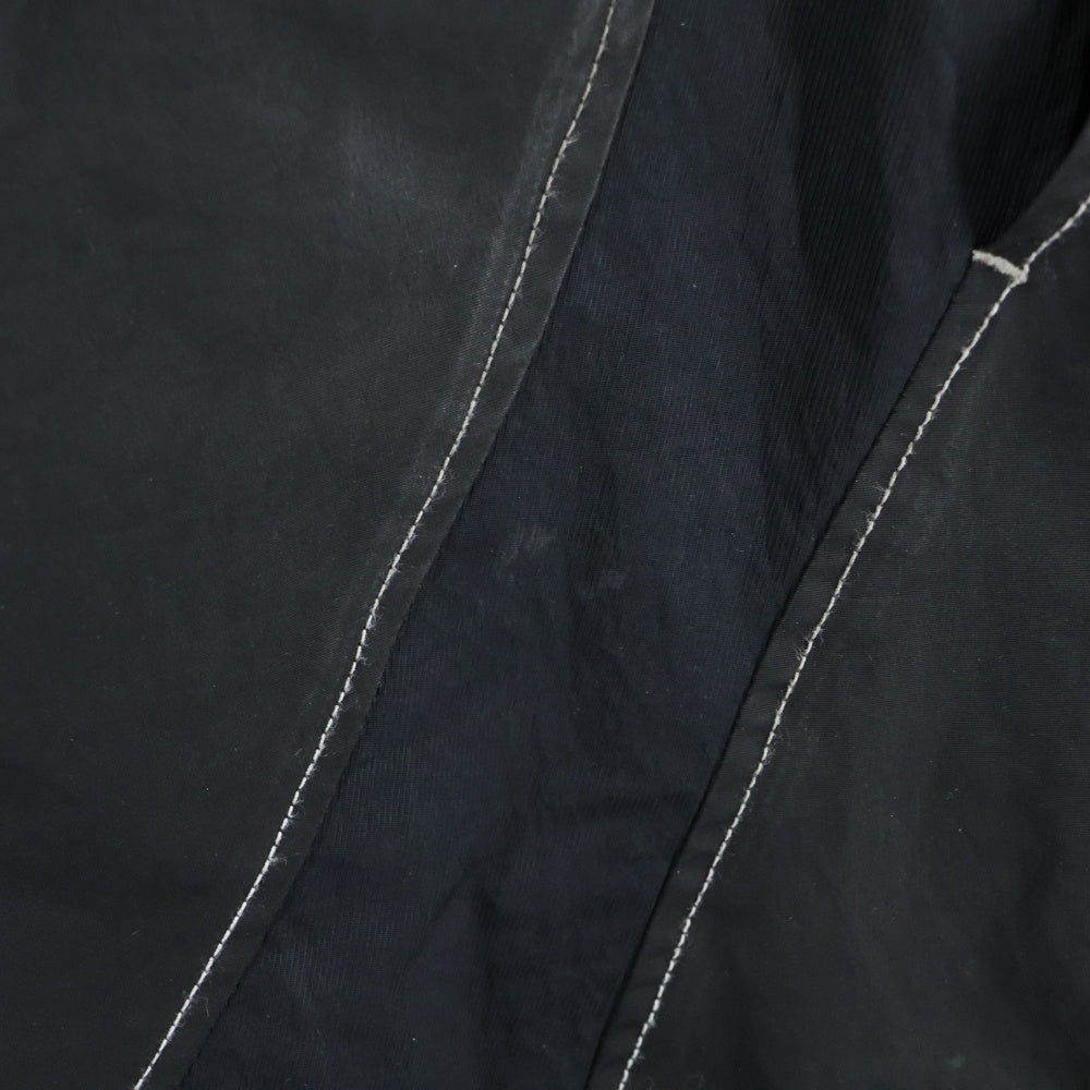 POST ARCHIVE FACTION(ポストアーカイブファクション) 3.0 TECHNICAL PANTS LEFT ステッチデザインテクニカルパンツ ブラック