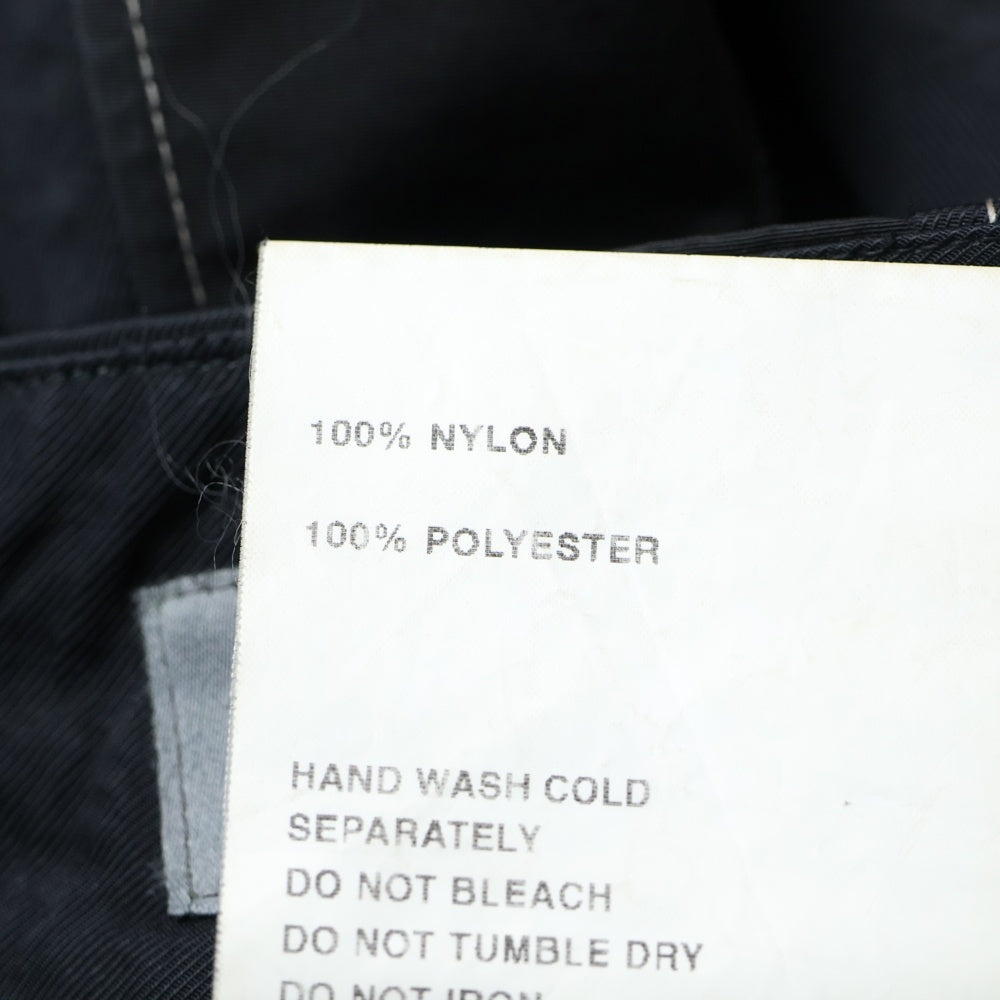 POST ARCHIVE FACTION(ポストアーカイブファクション) 3.0 TECHNICAL PANTS LEFT ステッチデザインテクニカルパンツ ブラック
