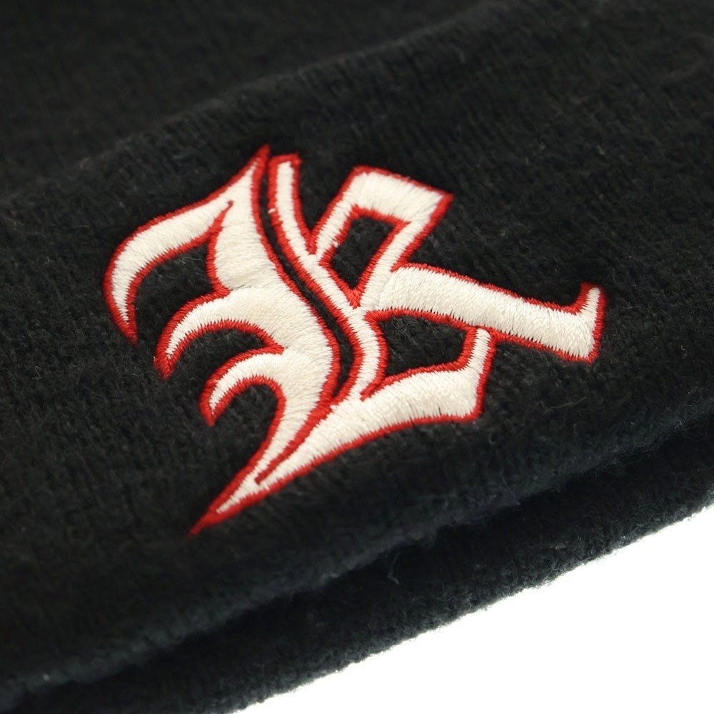 CHROME HEARTS(クロムハーツ) ×KYOSUKE HIMURO 2003 HIGHER THAN HEAVEN 氷室京介 ワッチビーニー ニットキャップ 帽子 ブラック