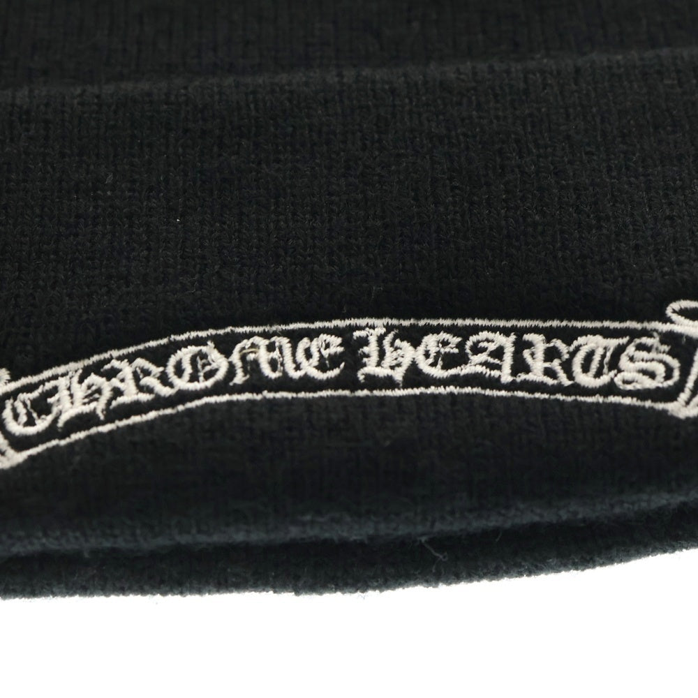 CHROME HEARTS(クロムハーツ) ×KYOSUKE HIMURO 2003 HIGHER THAN HEAVEN 氷室京介 ワッチビーニー ニットキャップ 帽子 ブラック