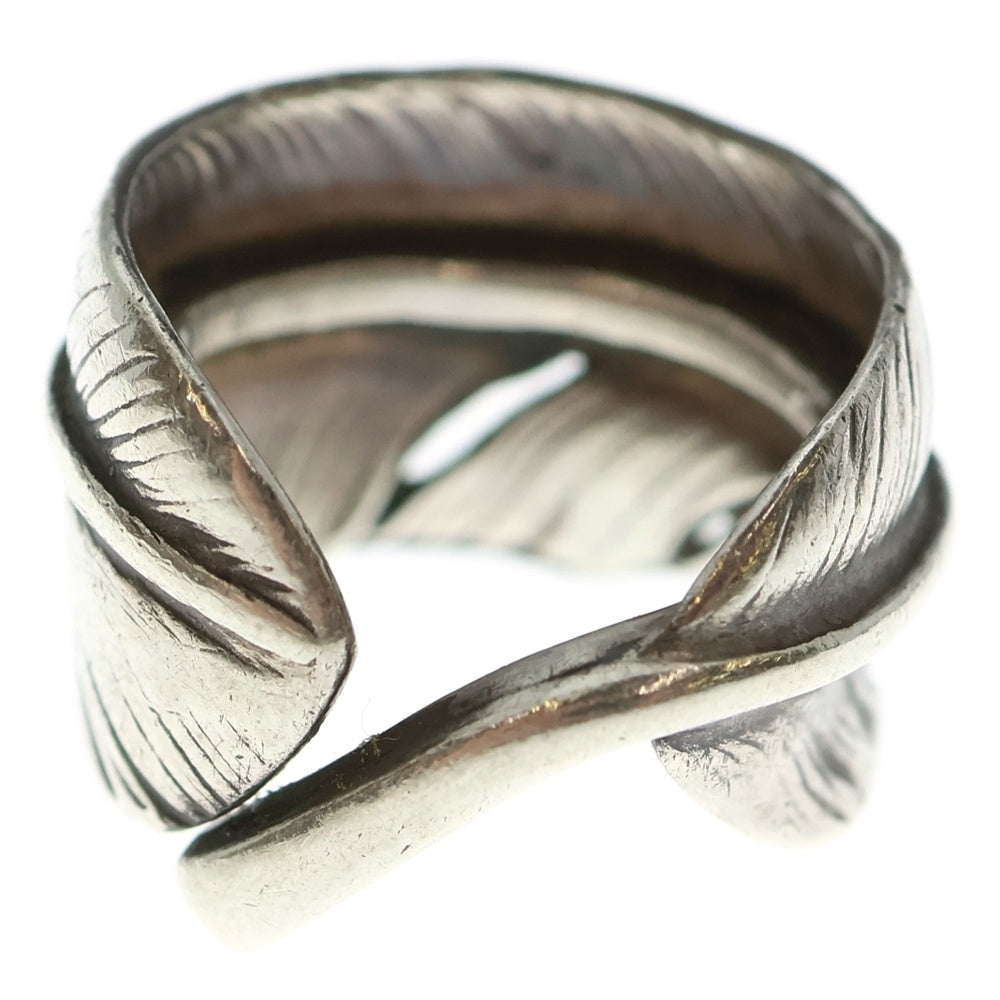 goro's(ゴローズ) 【オールド】メタル付きフェザーリング シルバー/ゴールド