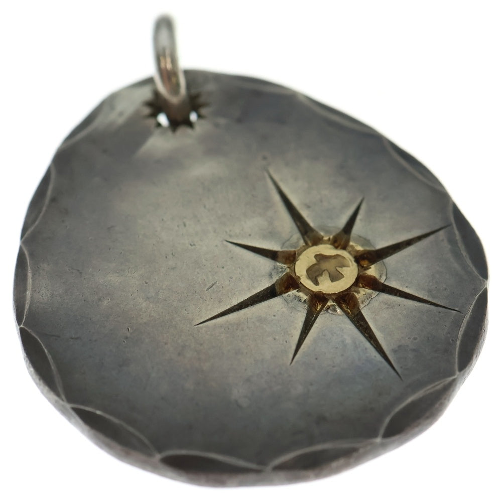 goro's(ゴローズ) 印台ズレ たたきメタル大 ペンダントトップ