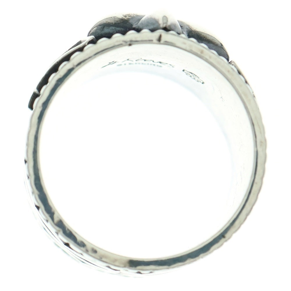 INDIAN JEWELRY(インディアンジュエリー) ナバホ族 Gary Reeves ゲーリーリーブス スタンプワークスターリング シルバー