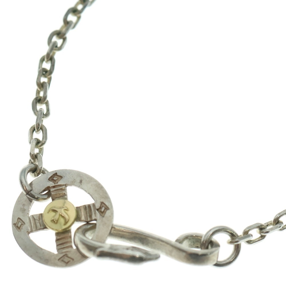 goro's(ゴローズ) メタル付きホイール細角チェーン ネックレスチェーン