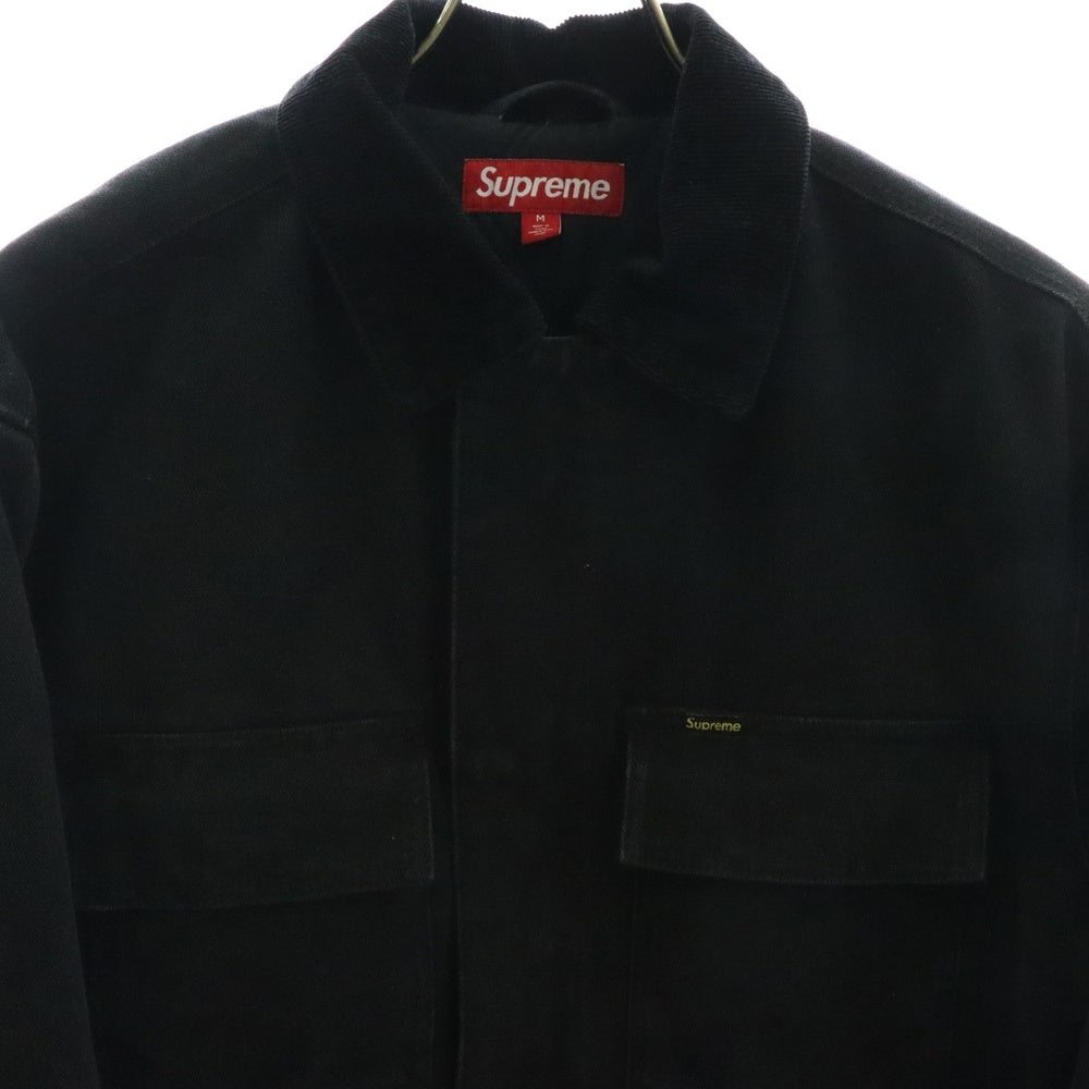 SUPREME(シュプリーム) 25SS Old English Canvas Work Jacket Red オールドイングリッシュ キャンバスワークジャケット ブラック
