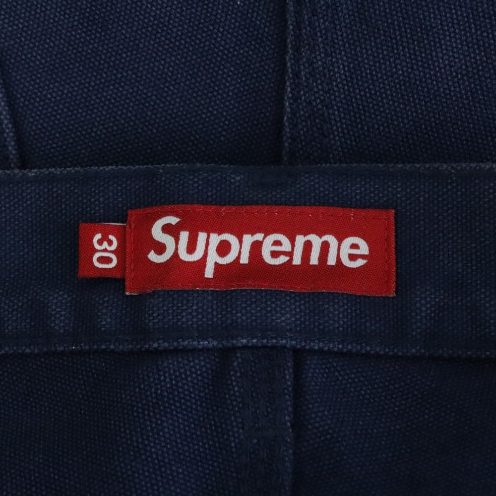 SUPREME(シュプリーム) 25SS Old English Canvas Double Knee Painter Pant オールドイングリッシュ キャンバスダブルニーペインターパンツ ネイビー