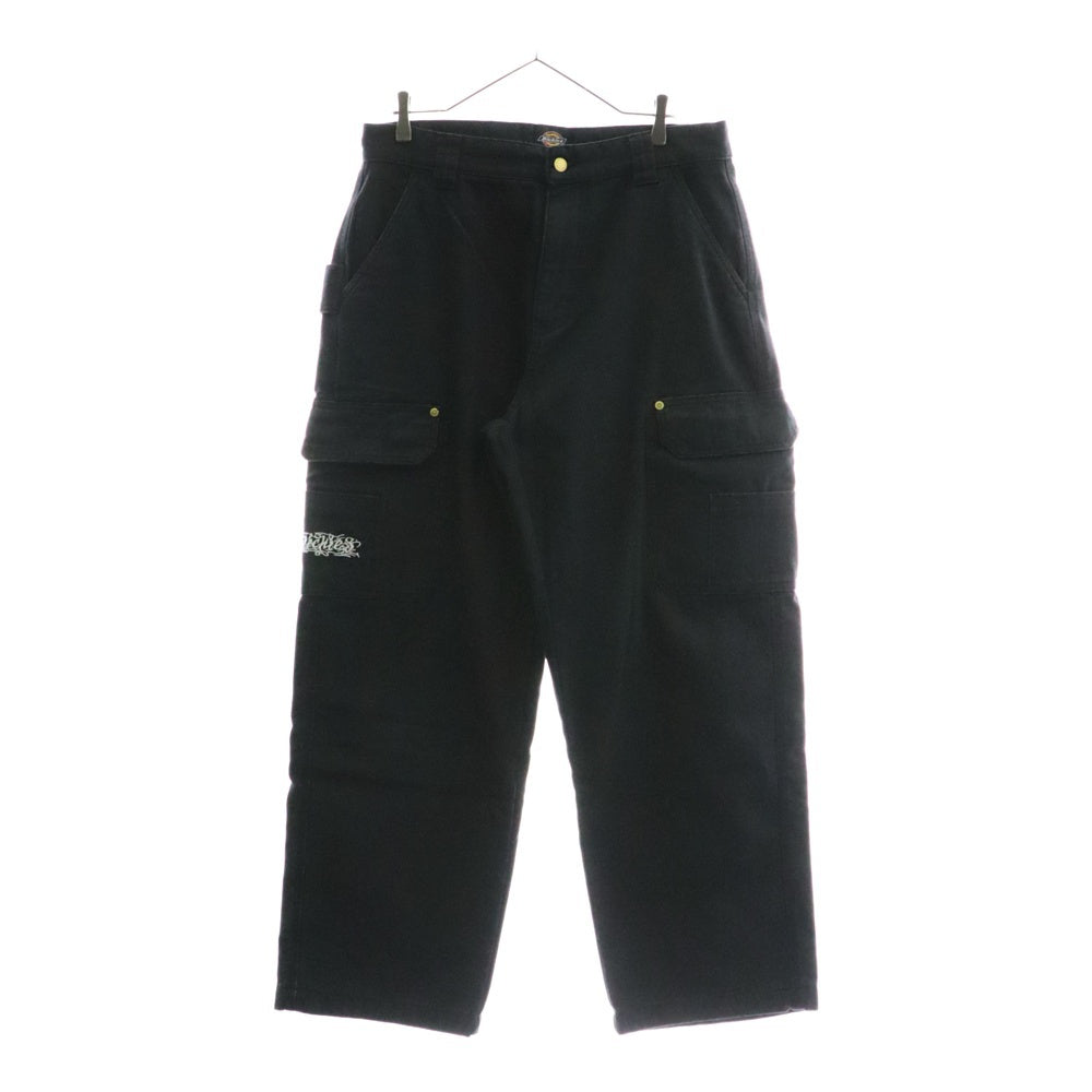 SUPREME(シュプリーム) 24AW×Dickies Flannel Lined Cargo Pant ディッキーズ フランネルラインドカーゴパンツ ブラック