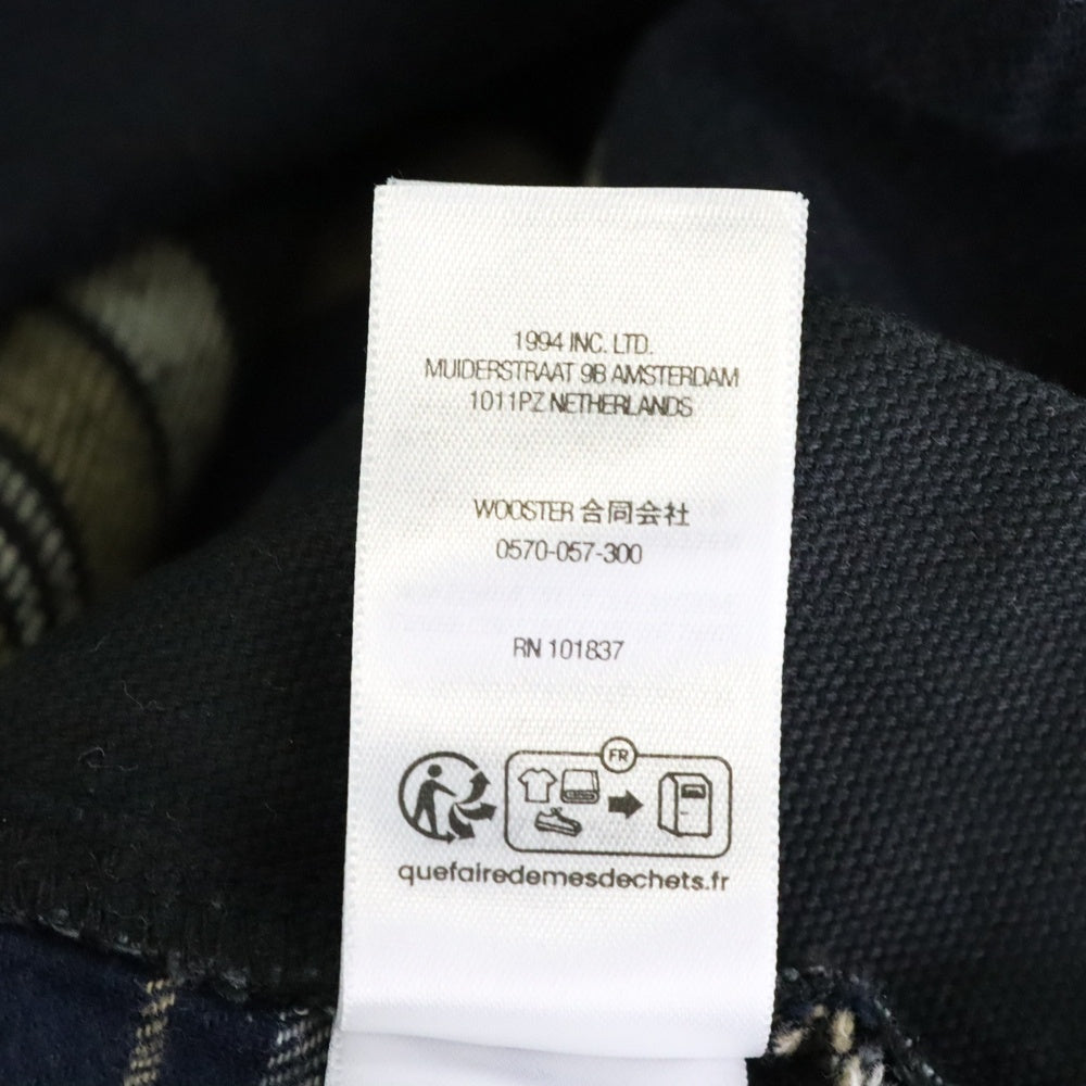 SUPREME(シュプリーム) 24AW×Dickies Flannel Lined Cargo Pant ディッキーズ フランネルラインドカーゴパンツ ブラック