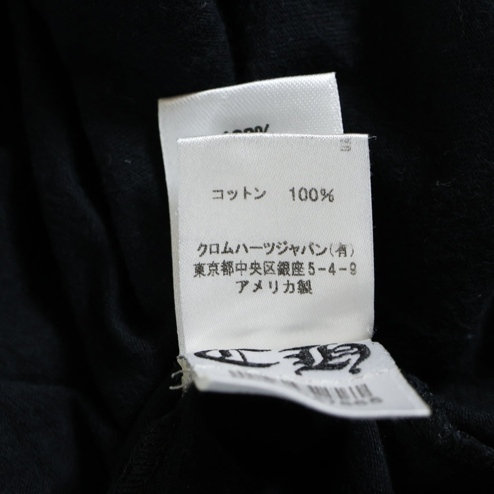 CHROME HEARTS(クロムハーツ) RS3 リチャードスタークスリークロス プリント半袖Tシャツ カットソー ブラック
