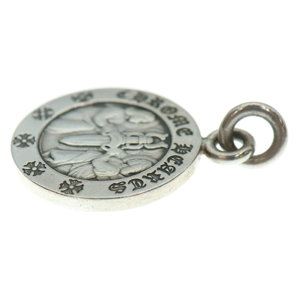 CHROME HEARTS(クロムハーツ) CHRM ANGL MDL V2 エンジェルメダルチャーム ペンダントトップ シルバーBCA229
