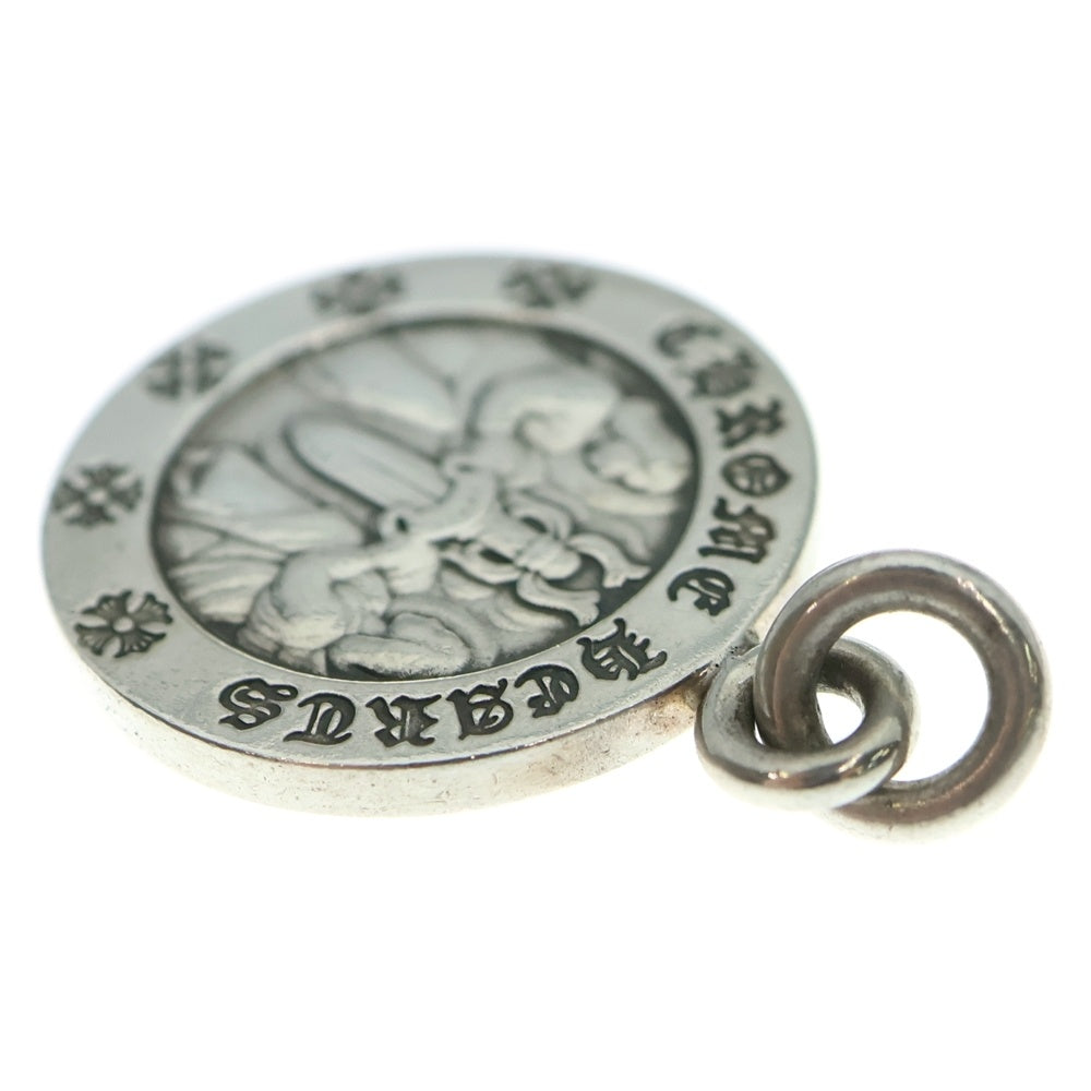 CHROME HEARTS(クロムハーツ) CHRM ANGL MDL V2 エンジェルメダルチャーム ペンダントトップ シルバーBCA229
