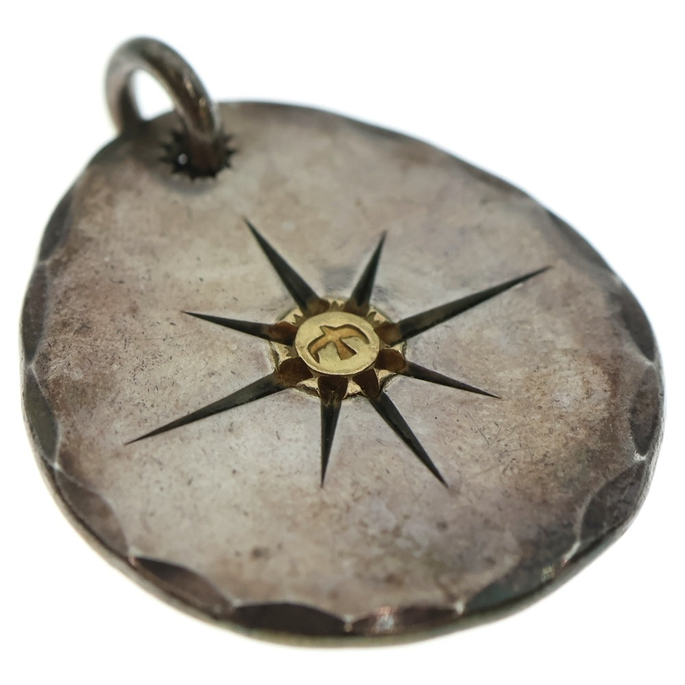 goro's(ゴローズ) たたきメタル大 ペンダントトップ シルバー/ゴールド