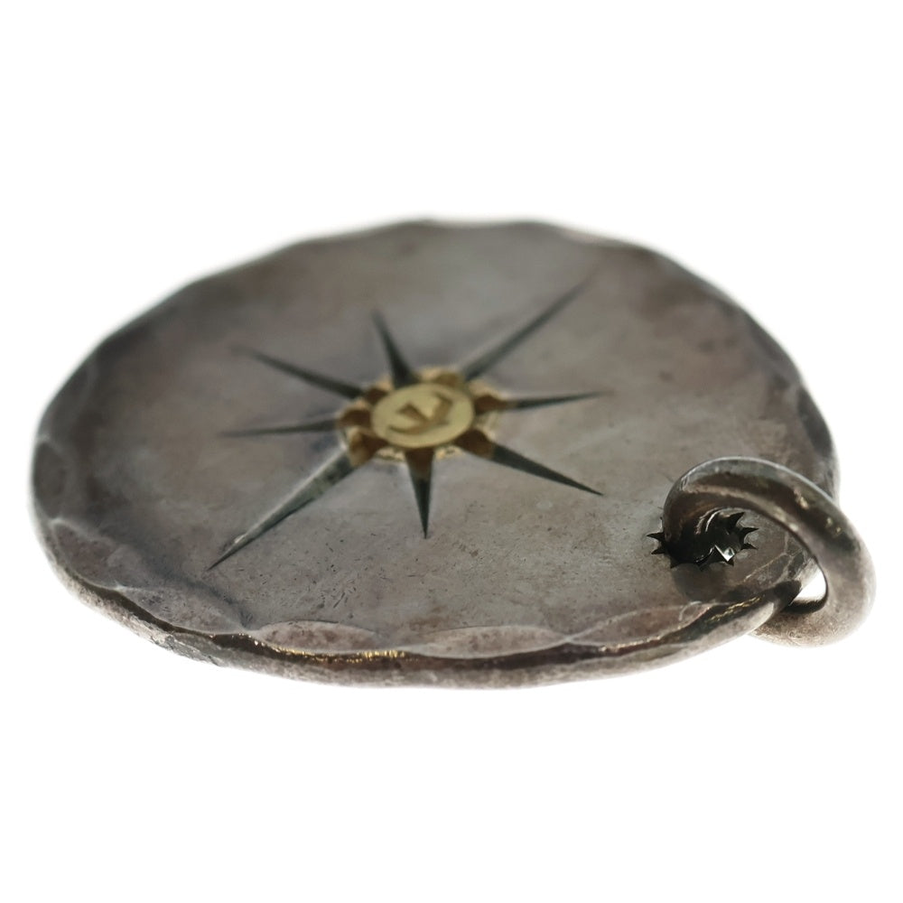 goro's(ゴローズ) たたきメタル大 ペンダントトップ シルバー/ゴールド