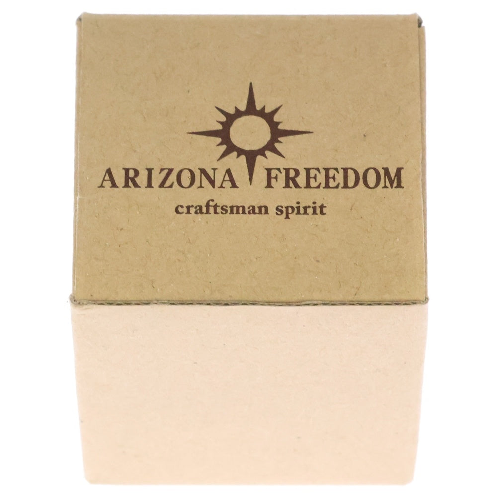 ARIZONA FREEDOM(アリゾナフリーダム) K18 唐草 バイカラーリング シルバー/ゴールド