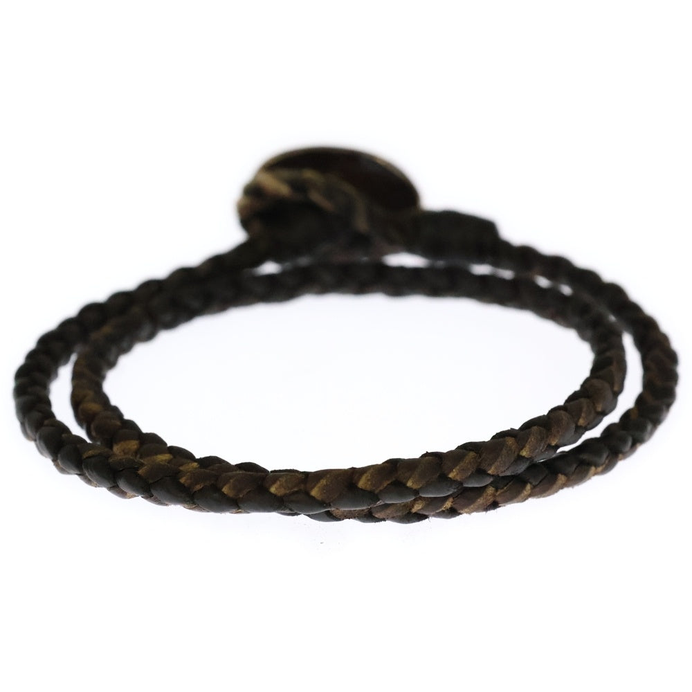 ARIZONA FREEDOM(アリゾナフリーダム) コンチョ付きレザーブレスレット ブラウン