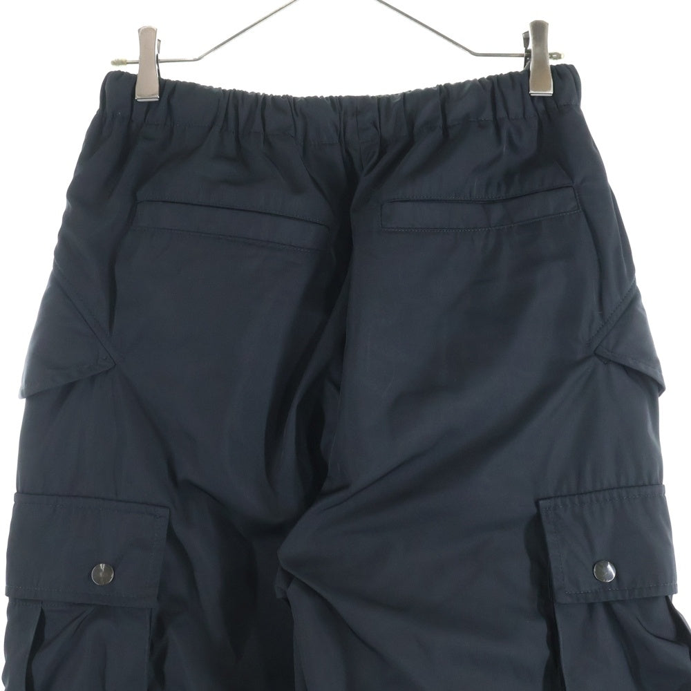 DRIES VAN NOTEN(ドリスヴァンノッテン) 24SS PENTIN CARGO PANTS パンタンカーゴジョガーパンツ ブラック