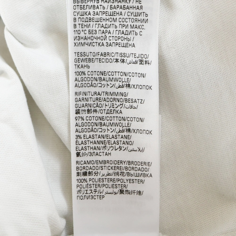 BALENCIAGA(バレンシアガ) 25SS×Under Armour Oversized T-Shirt アンダーアーマー オーバーサイズロゴ半袖Tシャツ 787349 TRVB7 ホワイト