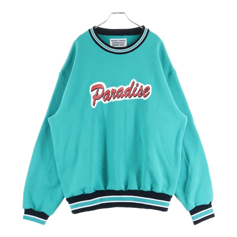 WACKO MARIA(ワコマリア) 25AW MIDDLE WEIGHT SWEAT SHIRT TYPE-2 ミドルウェイトスウェットトレーナー 25FW-WMC-SS09 ミントグリーン