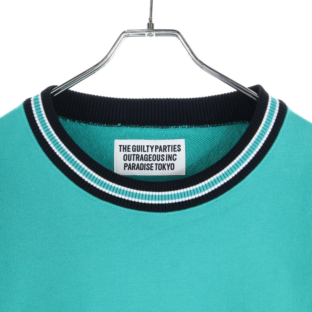 WACKO MARIA(ワコマリア) 25AW MIDDLE WEIGHT SWEAT SHIRT TYPE-2 ミドルウェイトスウェットトレーナー 25FW-WMC-SS09 ミントグリーン