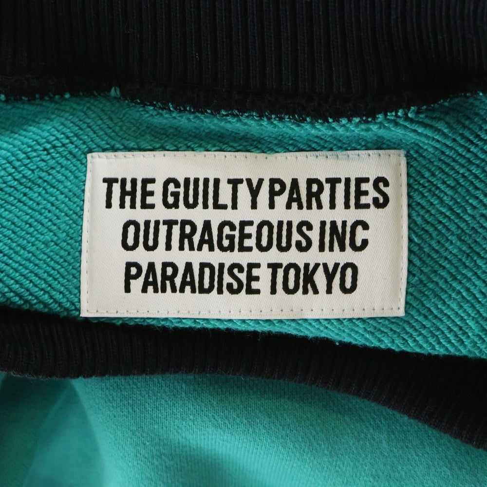 WACKO MARIA(ワコマリア) 25AW MIDDLE WEIGHT SWEAT SHIRT TYPE-2 ミドルウェイトスウェットトレーナー 25FW-WMC-SS09 ミントグリーン