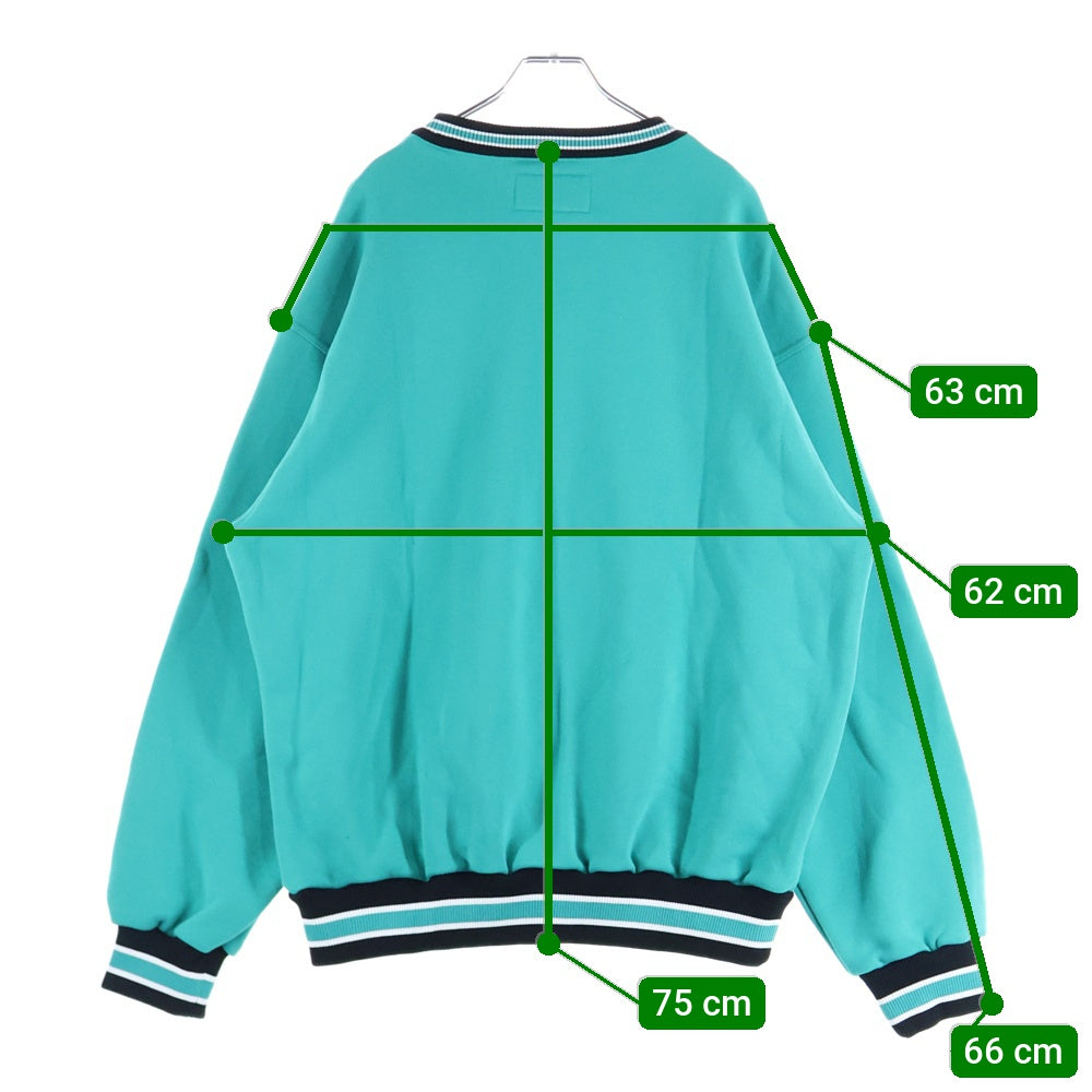 WACKO MARIA(ワコマリア) 25AW MIDDLE WEIGHT SWEAT SHIRT TYPE-2 ミドルウェイトスウェットトレーナー 25FW-WMC-SS09 ミントグリーン