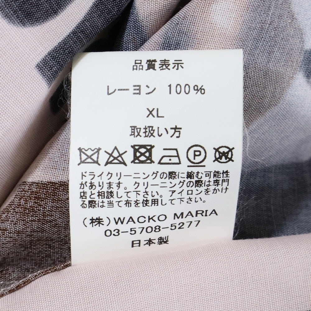 WACKO MARIA(ワコマリア) 24SS RESERVOIR DOGS HAWAIIAN SHIRT TYPE-3 レザボア ドッグス ハワイアンアロハ半袖シャツ RD-WM-HI03 ピンク