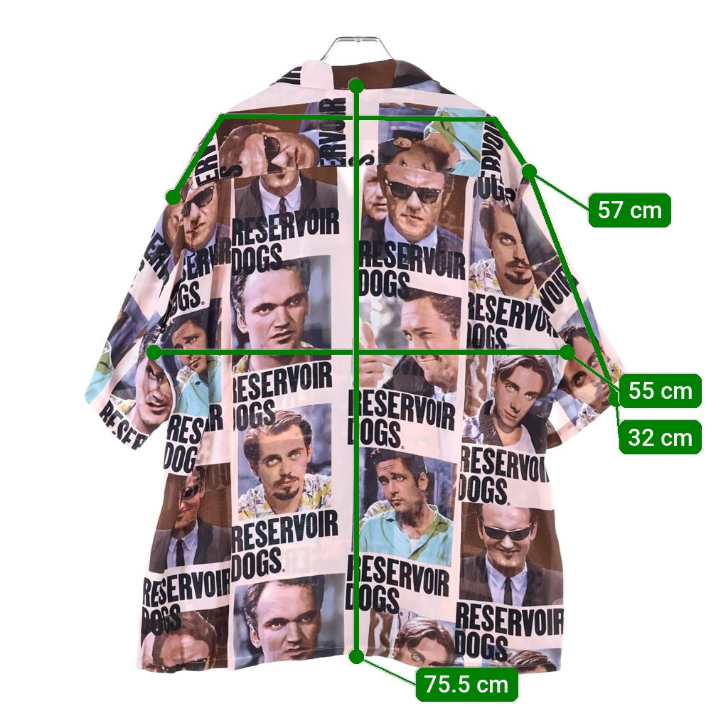 WACKO MARIA(ワコマリア) 24SS RESERVOIR DOGS HAWAIIAN SHIRT TYPE-3 レザボア ドッグス ハワイアンアロハ半袖シャツ RD-WM-HI03 ピンク