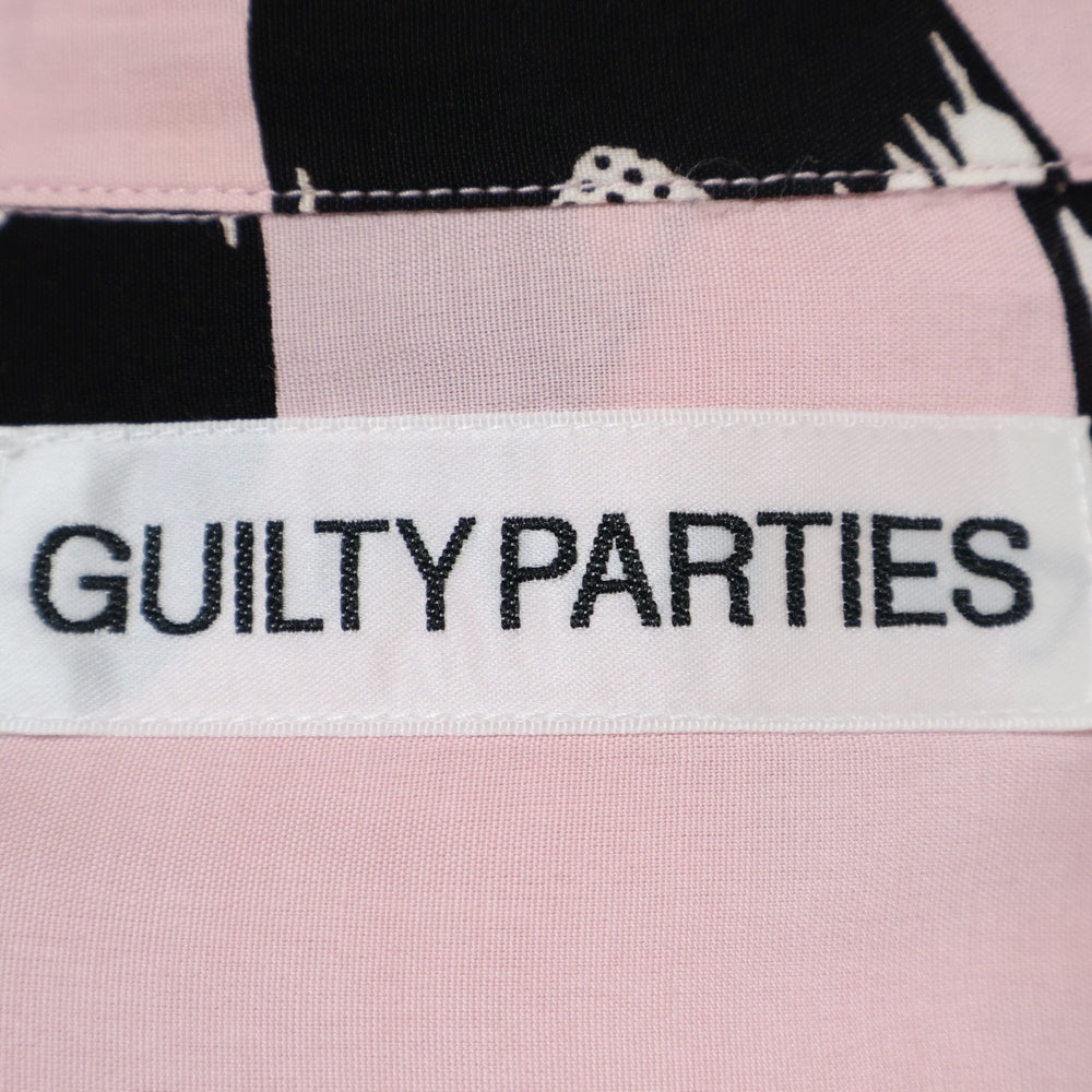 WACKO MARIA(ワコマリア) 24SS RECORDS HAWAIIAN SHIRT ハワイアン レコード柄アロハ半袖シャツ 24SS-WMS-HI04 ピンク