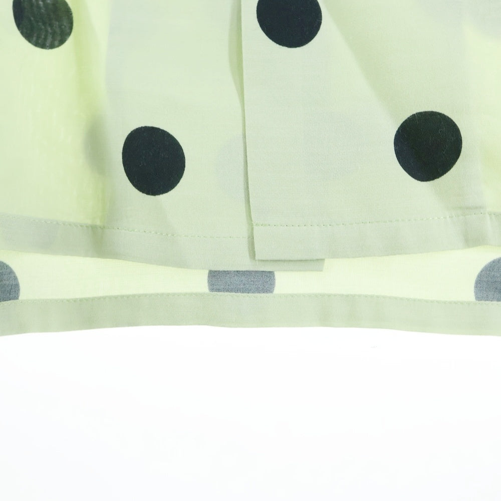 WACKO MARIA(ワコマリア) 24SS DOTS HAWAIIAN SHIRT TYPE-3 ハワイアンドット柄アロハ半袖シャツ 24SS-WMS-HI03 グリーン