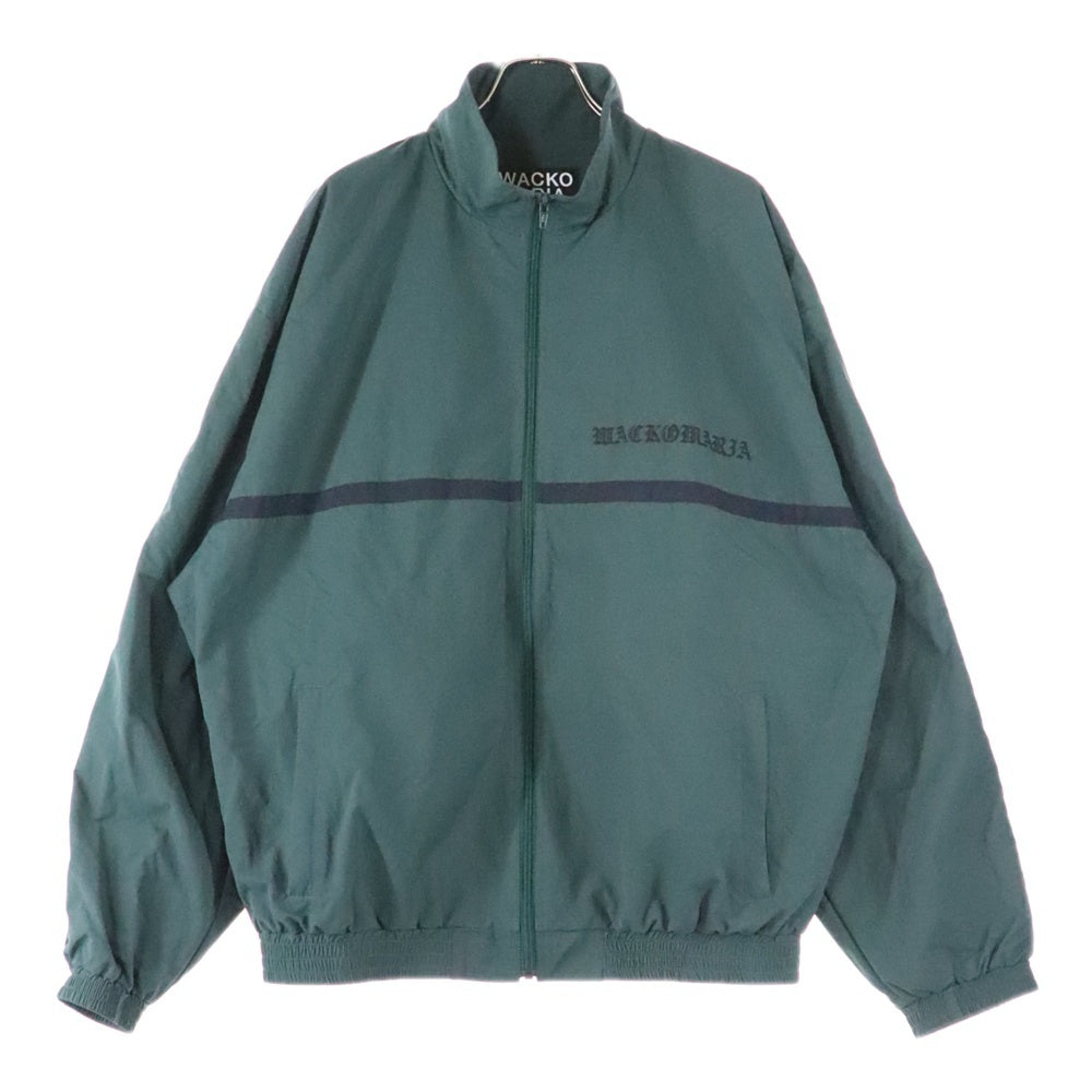 WACKO MARIA(ワコマリア) 24AW NYLON TRACK JACKET ナイロントラックジャケット 24FW-WMO-TJ01 グリーン