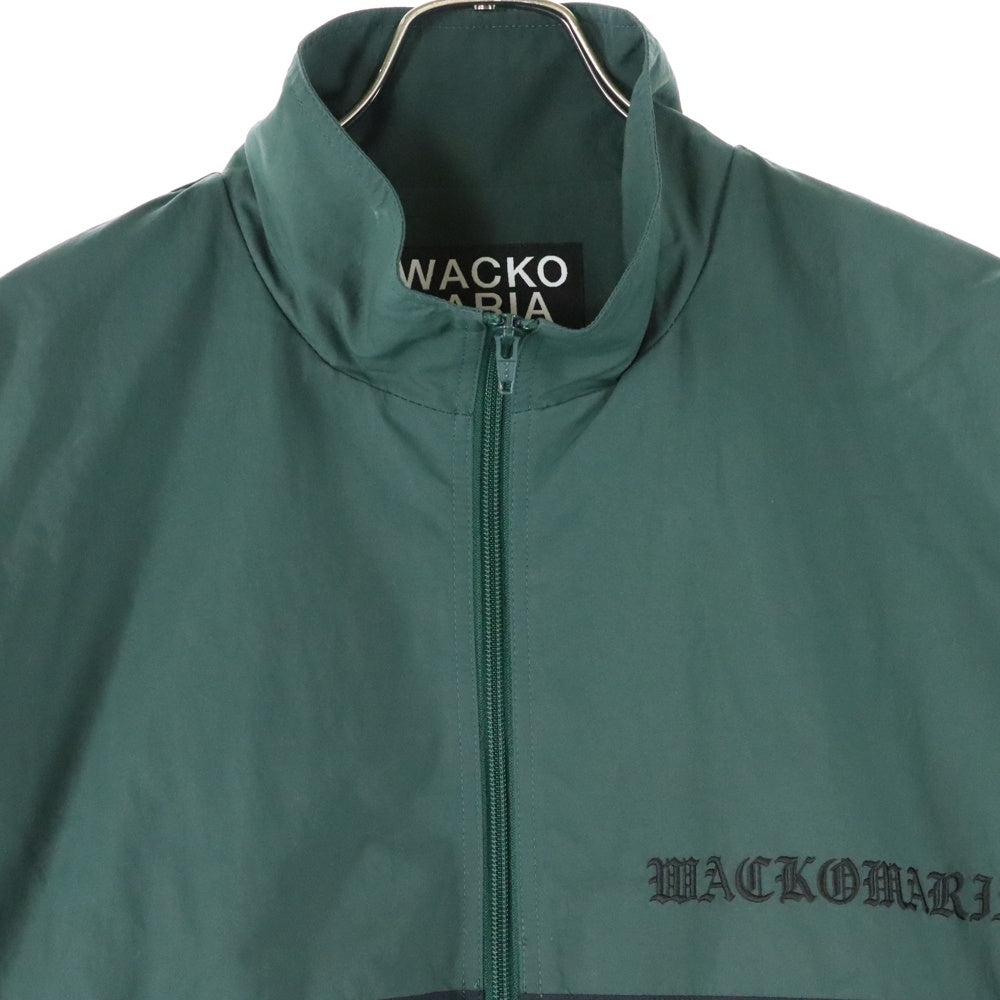 WACKO MARIA(ワコマリア) 24AW NYLON TRACK JACKET ナイロントラックジャケット 24FW-WMO-TJ01 グリーン