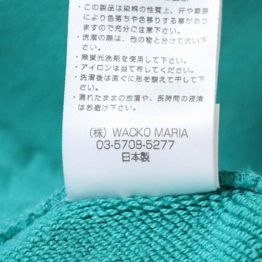 WACKO MARIA(ワコマリア) 25AW MIDDLE WEIGHT SWEAT PANTS ミドルウェイトスウェットパンツ 25FW-WMC-SP02 ミントグリーン