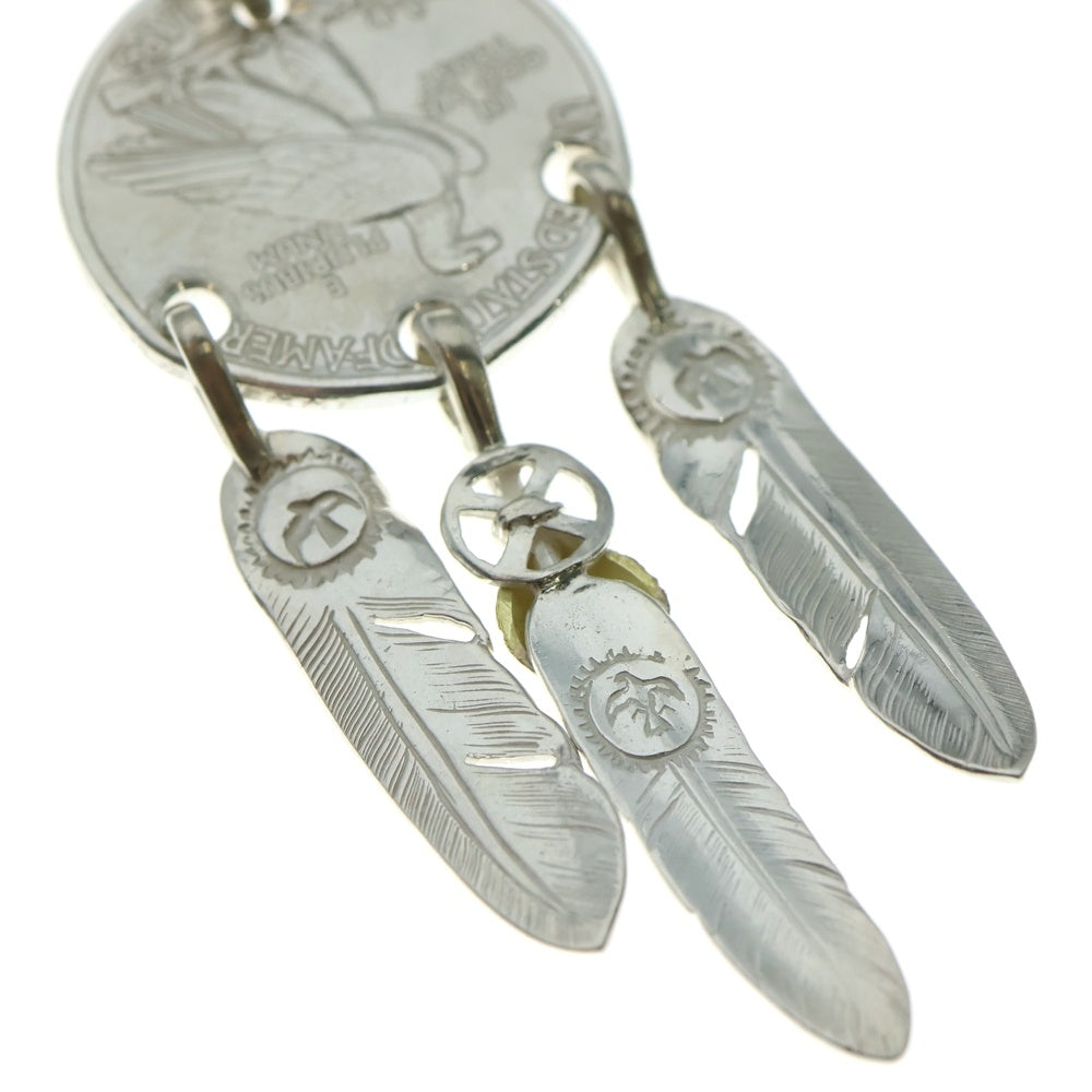 goro's(ゴローズ) 3点吊り中 ペンダントトップ シルバー/ゴールド