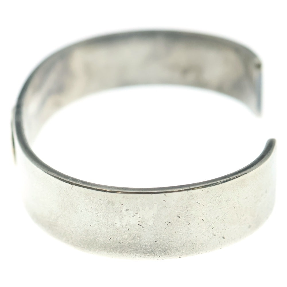 goro's(ゴローズ) 平打ちブレスS バングル シルバー/ゴールド