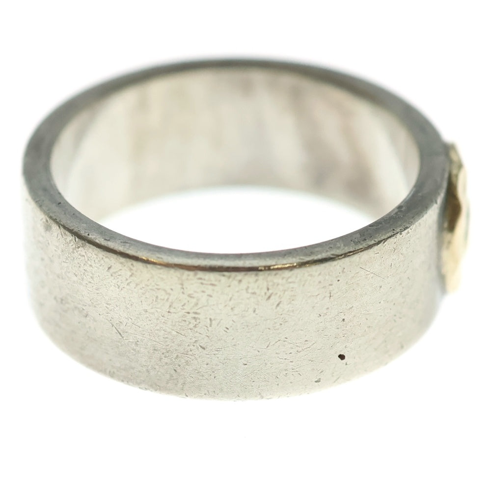 goro's(ゴローズ) 平打ちリング シルバー/ゴールド