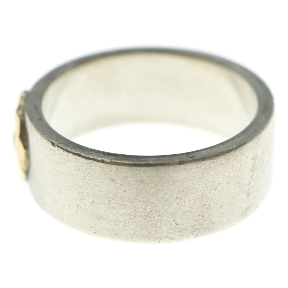 goro's(ゴローズ) 平打ちリング シルバー/ゴールド