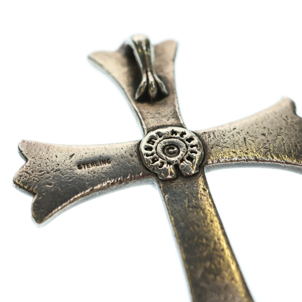 CHROME HEARTS(クロムハーツ) CH CRS LG ラージCHクロスペンダントトップ シルバー BCA216