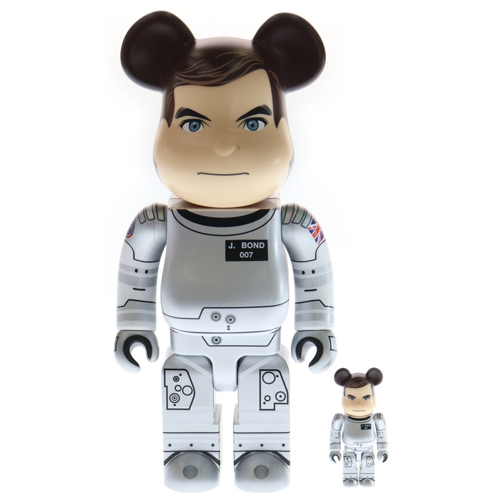 MEDICOM TOY(メディコムトイ) BE@RBRICK 007 James Bond MOONRAKER 100% & 400% ベアブリック フィギュア 人形