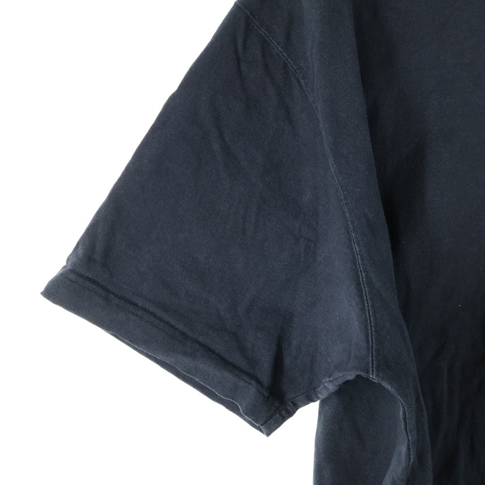 THE BLACK EYE PATCH(ブラックアイパッチ) ×tokyovitamin防音プリント 半袖Tシャツ ブラック