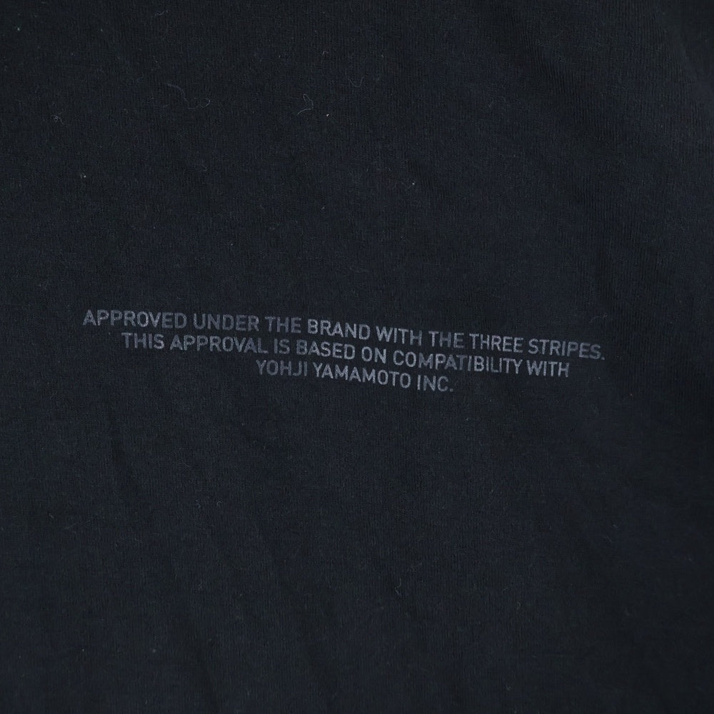 Y-3(ワイスリー) LOGO LS TEE バックロゴ ロングTシャツ ブラック JE9280