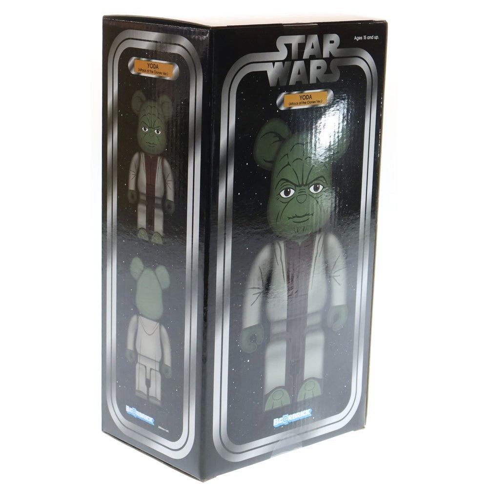 MEDICOM TOY(メディコムトイ) BE@RBRICK YODA Attack of the Clones Ver. 400% ベアブリック ヨーダ フィギュア 人形