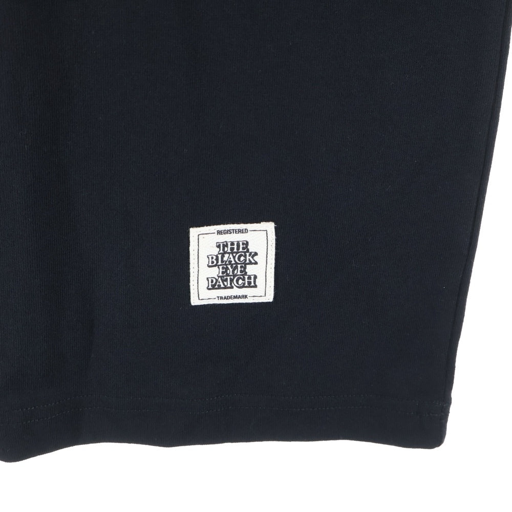 THE BLACK EYE PATCH(ブラックアイパッチ) 21SS Alphabet Round Neck Short Sleeve アルファベットロゴクルーネック半袖Tシャツ ブラック FA65TS0504SK