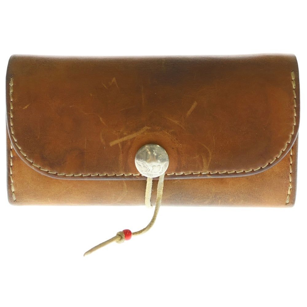 goro's(ゴローズ) 三つ折り長財布 レザーウォレット ブラウン