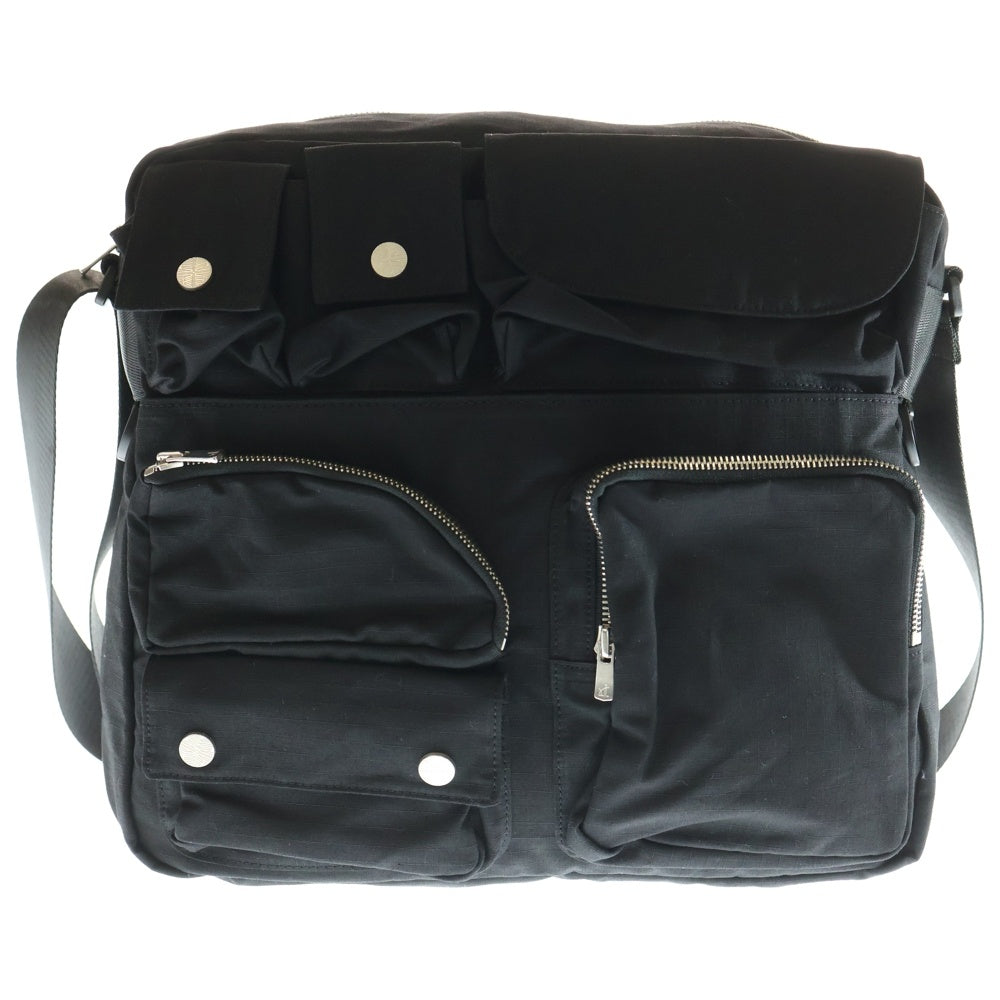 FFFPOSTALSERVICE(トリプルエフポスタルサービス) 25AW Multi Pocket Messenger Bag マルチポケットメッセンジャーバッグ FFFPSFW2537 ブラック