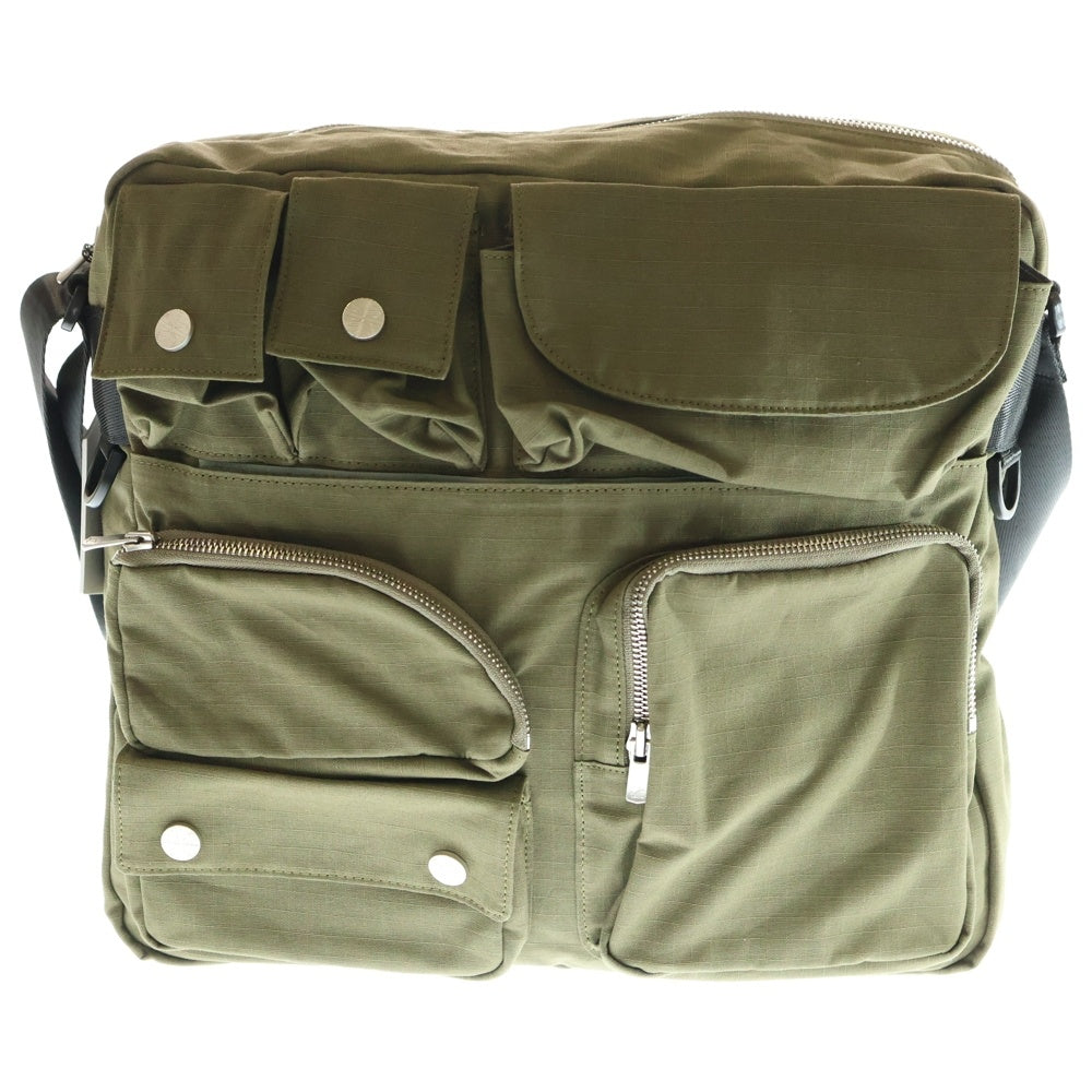 FFFPOSTALSERVICE(トリプルエフポスタルサービス) 25AW Multi Pocket Messenger Bag マルチポケットメッセンジャーバッグ FFFPSFW2536 カーキ