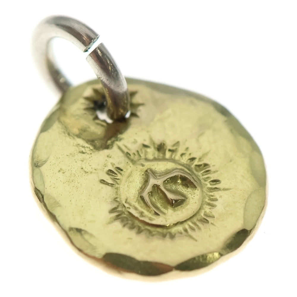 goro's(ゴローズ) 【現行】全金in太陽メタル大 ペンダントトップ ゴールド