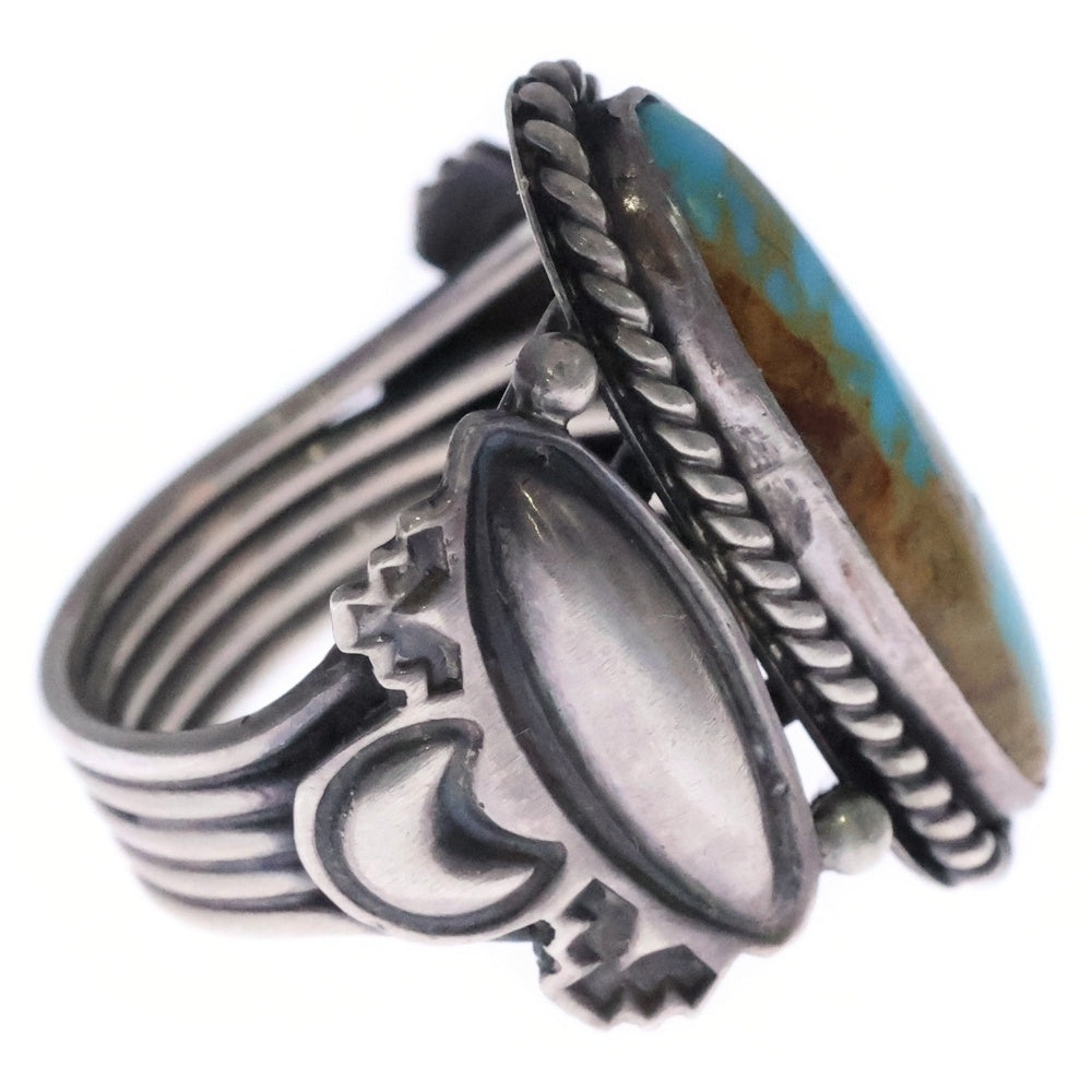 INDIAN JEWELRY(インディアンジュエリー) ナバホ族 ターコイズリング シルバー