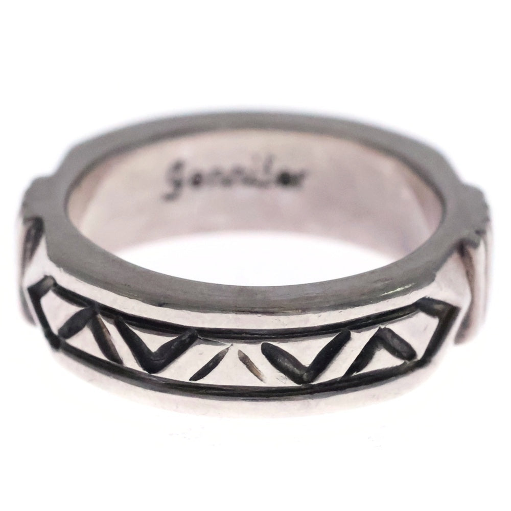 INDIAN JEWELRY(インディアンジュエリー) ナバホ族 Jennifer Curtis ジェニファー・カーティス SVリング シルバー