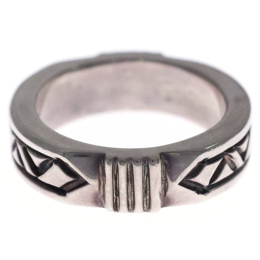 INDIAN JEWELRY(インディアンジュエリー) ナバホ族 Jennifer Curtis ジェニファー・カーティス SVリング シルバー